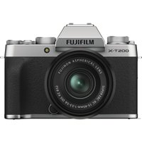 Беззеркальный фотоаппарат Fujifilm X-T200 Kit 15-45mm (серебристый)