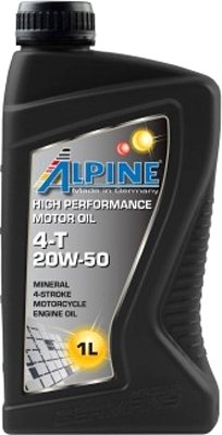 

Моторное масло Alpine Racing 4T 20W-50 1л