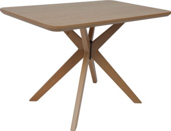 Кухонный стол Оримэкс Сити 1100x700 (светлый бук без тонировки/светлый бук)