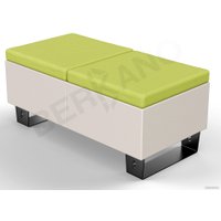 Скамейка Berkano Brick 120 230_020_13 (кофейный/зеленый)