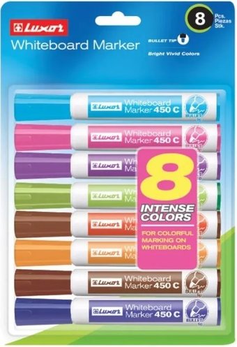 Набор маркеров Luxor 450C 3650F/8BC (8 цветов)