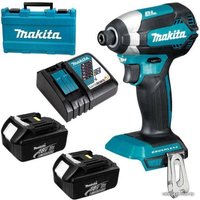 Винтоверт Makita DTD155RFE (с 2-мя АКБ, кейс)