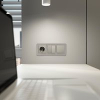 Розетка Werkel W1271104 (дымчатый)