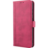 Чехол для телефона Case Book для Redmi 13C 4G/Poco C65/Poco M6 5G с магнитной застежкой (темно-красный)