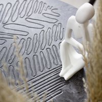 Журнальный столик Sheffilton SHT-CT27-2 (мокрый асфальт/черный муар)