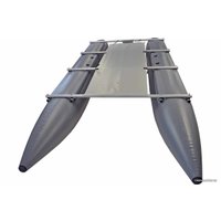 Катамаран Вольный ветер Ямал-470 с палубой (хаки)