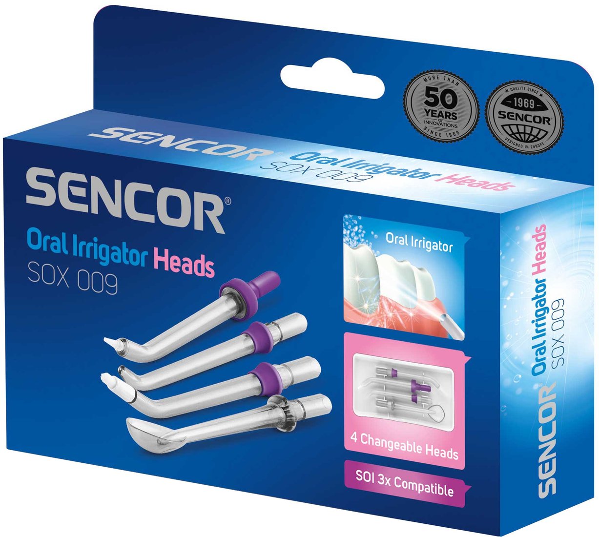 

Сменная насадка Sencor SOX 009 (4 шт)