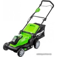 Газонокосилка Greenworks G40LM41K4 (с АКБ 4 Ah)