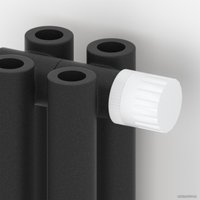 Стальной трубчатый радиатор Сунержа Эстет-00 EU50 1800х270 6 секций (темный титан муар)