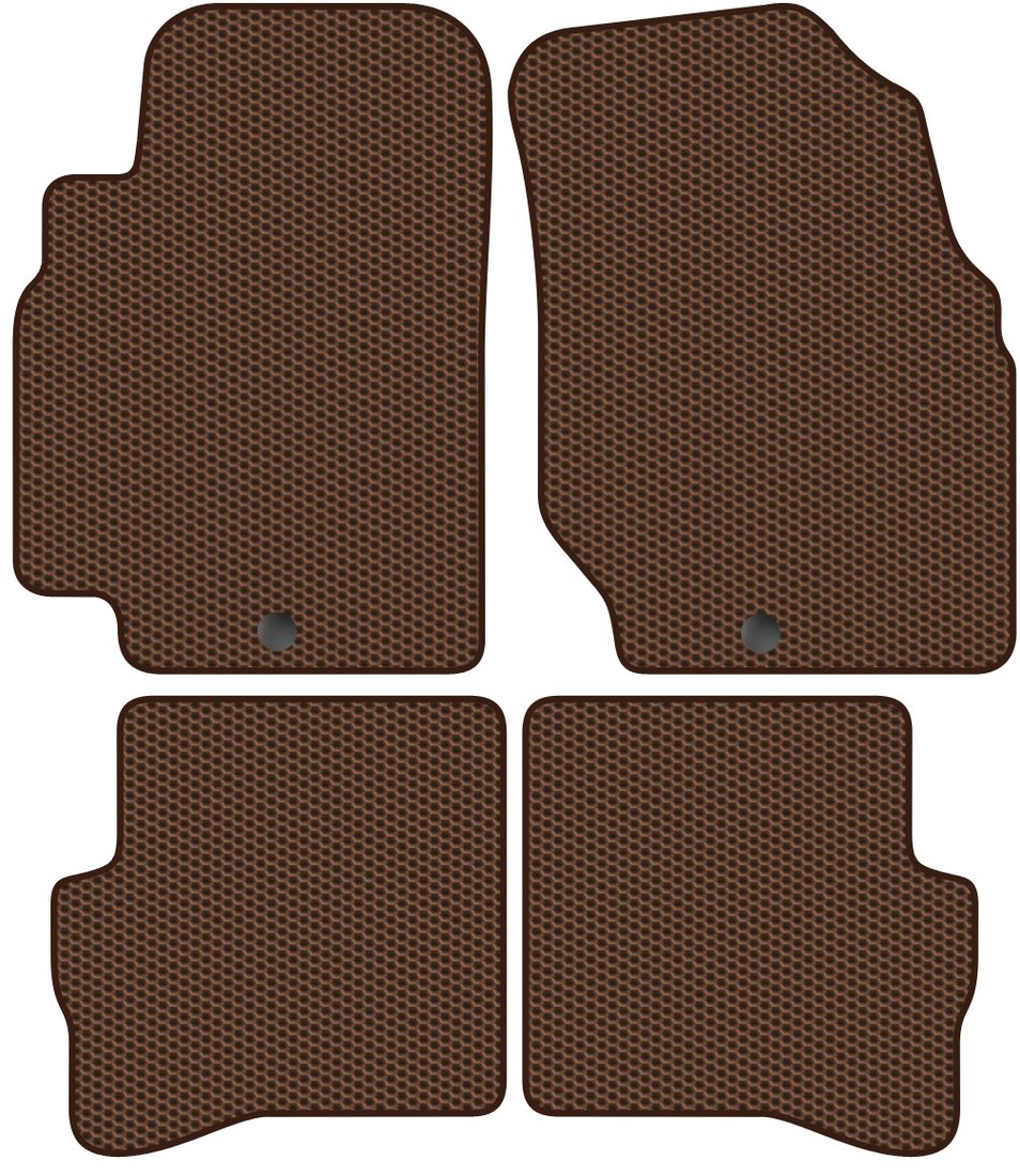 

Комплект ковриков для авто Alicosta Nissan Almera Сlassic (седан / B10) 2006 - 2012 (коричневый, сота)