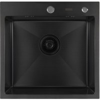 Кухонная мойка ARFEKA Eco AR 500*500 Black PVD Nano Decor