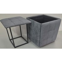 Пуфик Puff-loft 5в1 (светло-серый)