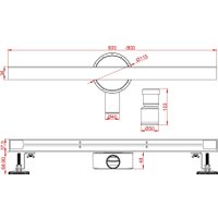 Трап/канал Altrobagno Trave 071219 Ni (80)