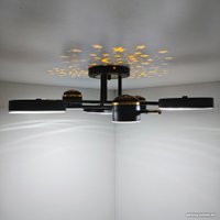 Припотолочная люстра Mirastyle Диод MH-3231/6 BK+FGD