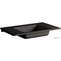 Умывальник Umy Home Len 80x50 UM20721RF (U-Solid, черный матовый)