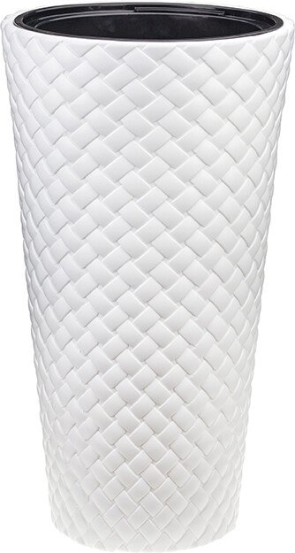 

Кашпо Idea Ротанг М3407 (белый)