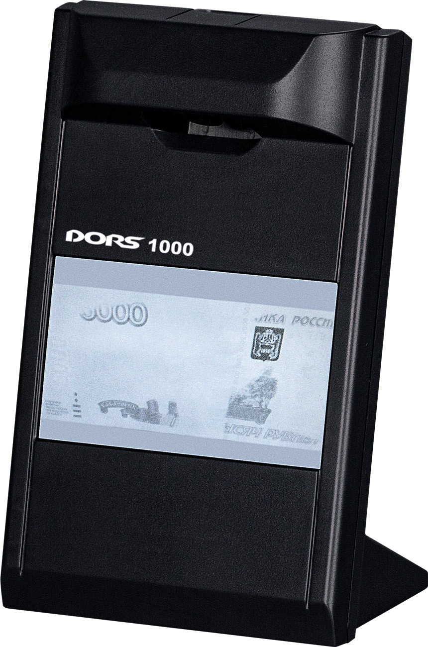 

Детектор валют DORS 1000 M3 черный
