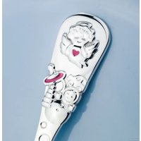 Чайная ложка Кольчугинский мельхиор Ангел 001ЛДНН01Р (розовый)