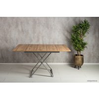 Стол-трансформер Levmar Accord D38/S59 (дуб вотан/хром)