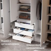 Шкаф распашной Диприз Марм Д.70041.1 (белый)