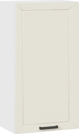 

Шкаф навесной Трия Лорас 1ВВ5 с одной дверью (белый/холст брюле)