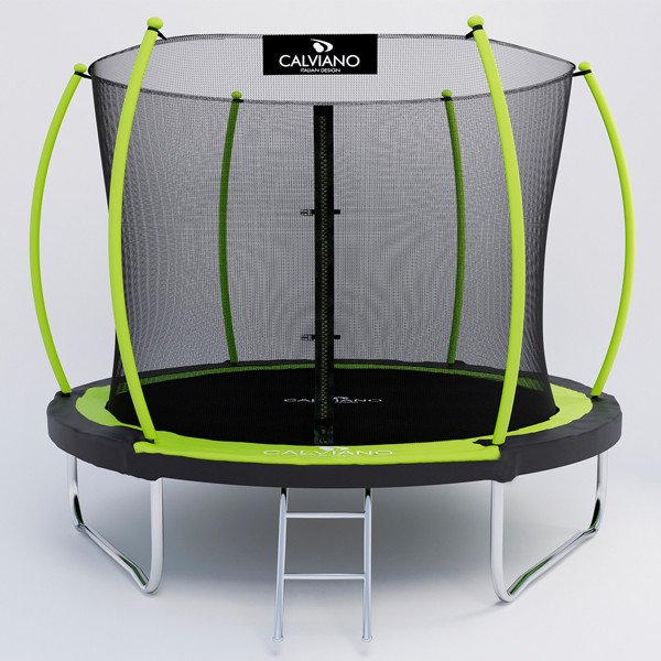 

Батут Calviano Inside Master Green 252 см - 8ft (внутренняя сетка, с лестницей)
