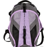 Спортивный рюкзак Powerslide Fitness 907084 (серый/розовый)