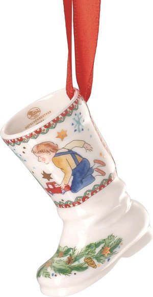 

Елочная игрушка Hutschenreuther Christmas games Сапожок. Машинки 02249-727501-27829