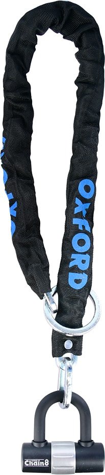 

Цепной велосипедный замок Oxford Chain8 Chain Lock & Mini Shackle LK140