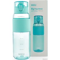 Бутылка для воды Miku 750мл (бирюзовый)