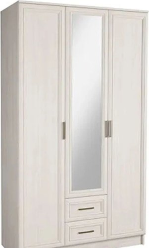 Шкаф распашной Астрид-Мебель Принцесса трехстворчатый