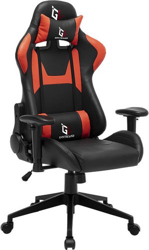 Игровое (геймерское) кресло GameLab Penta (черный/красный)