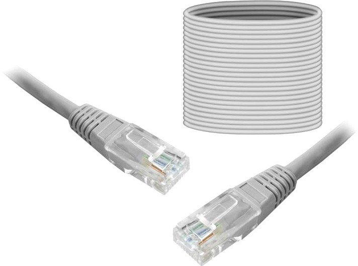 

Кабель Lexton LX8350 RJ45 - RJ45 (50 м, серый)