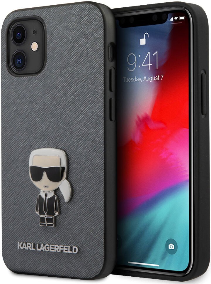 

Чехол для телефона CG Mobile Karl Lagerfeld для Apple iPhone 12 mini KLHCP12SIKMSSL