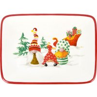 Блюдо DolomitE Рождественские гномы N2521168
