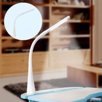 Парта Растущая мебель B204 + стул + выдвижной ящик + подставка для книг + светильник (голубой/белый) в Витебске