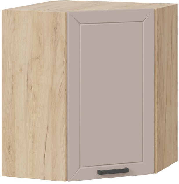 

Шкаф навесной Трия Лорас 1В6У (дуб крафт золотой/холст латте)