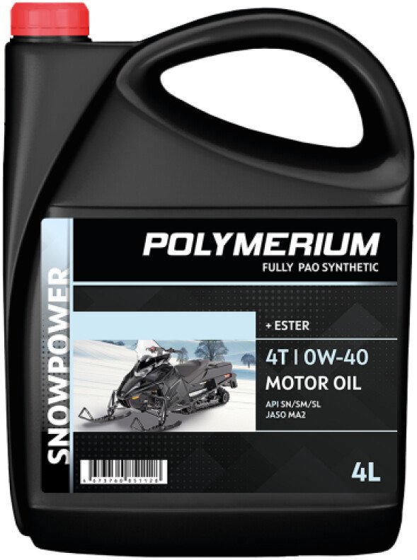 Моторное масло Polymerium Snowpower 0W-40 4T 50л