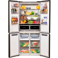 Четырёхдверный холодильник MAUNFELD MFF190NFDBG