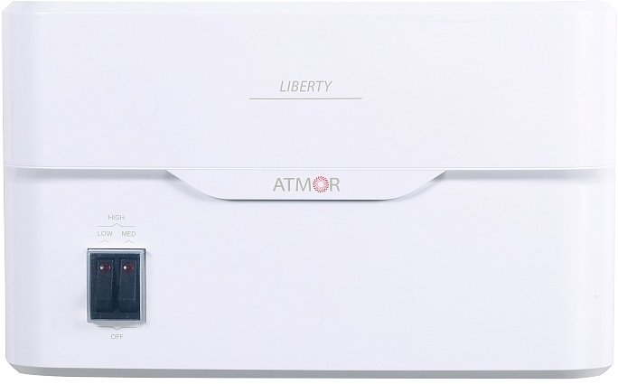 

Проточный электрический водонагреватель кран+душ Atmor Liberty 5 кВт Combi