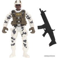 Фигурка Chap Mei Солдат-пехотинец в зимнем камуфляже с аксессуарами 545004-4