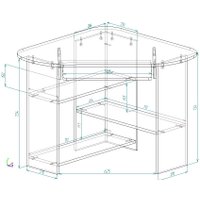 Стол Премиум Комфорт-4 (белый текстурный)