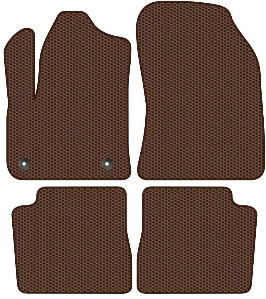 

Комплект ковриков для авто Alicosta Peugeot e-2008 II (suv / SUV) 2020 - Н.В. (коричневый, сота)