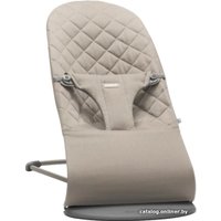 Шезлонг BabyBjorn Bliss Cotton (хлопок, sand grey)