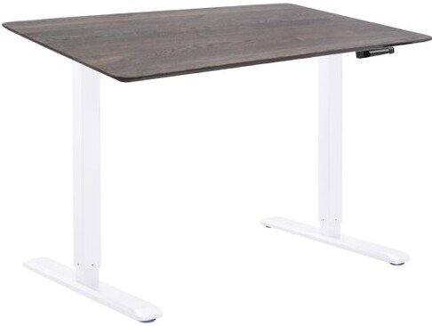 

Стол для работы стоя ErgoSmart Wooden Manual DESKFIT DF100 1300х750х27 мм (скошенный край, дуб галифакс/белый)