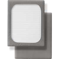 Простыня Verossa Stripe на резинке 160x200x30 784499 (Gray)