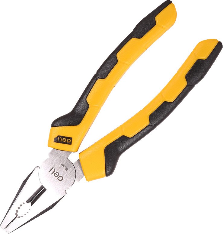 

Плоскогубцы Deli YS EDL2008 (200мм, желтый/черный)