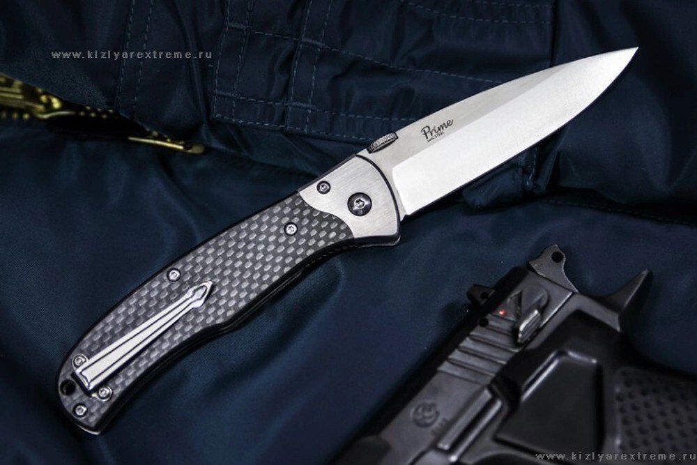 

Складной нож Kizlyar Supreme Prime D2 Satin