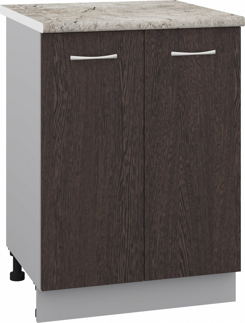 

Шкаф напольный Кортекс-мебель Корнелия Лира НШ60р (венге/марсель)