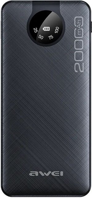 

Внешний аккумулятор Awei P134K 20000mAh (черный)